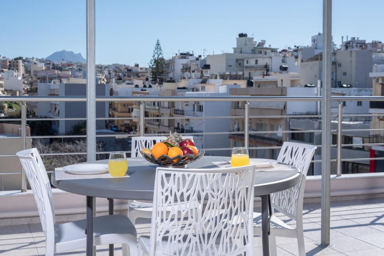 Rooftop Cosy Apartment Perfect Location Iraklion Buitenkant foto