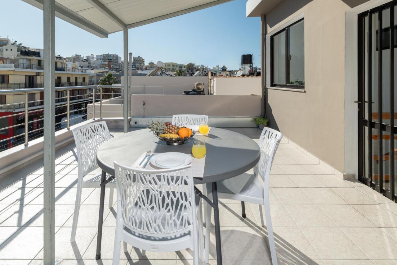 Rooftop Cosy Apartment Perfect Location Iraklion Buitenkant foto